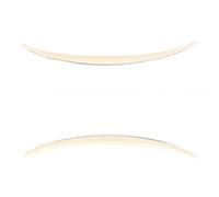 Spoiler Latéral Voiture pour A4 B8 Spoiler 2009 2010 2011 2012 2013 2014 2015 2016 Aileron Arrière Plastique ABS Couleur Apprêt Aileron Arrière Voiture(Unpainted)