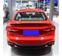 Spoiler Latéral Voiture pour A5 2017 2018 2019 2020 ABS Matériau Couleur Voiture Aileron Arrière Décoration Coffre Couvercle Spoiler Noir Brillant(Glossy Black)
