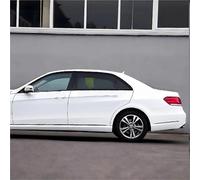 Spoiler Latéral Voiture pour Benz Classe E W212 W213 E180 E200 E260 E300 E320 Accessoires Auto Style Voiture Noir Fenêtre Paillettes Décoration Couverture Garniture(2016-2023)