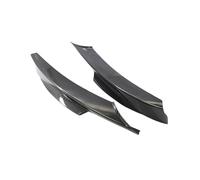 Spoiler Latéral Voiture pour BMW Série 3 E90 E91 328i 325i LCI Tech Sports 2009 2010 2011 2012 Séparateurs Avant Pare-Chocs Lèvre Couvre Carbone(Carbon Look)