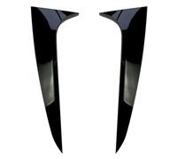 Spoiler Latéral Voiture pour BMW X4 G02 2019 À Aujourd'hui Becquet Arrière Latéral Séparateur Canard Aileron Latéral Lunette Arrière Voiture Automatique ABS Noir Brillant