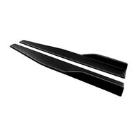 Spoiler Latéral Voiture pour Lexus CT200h 2011 - 2022 Diffuseur Pare-Chocs Becquet Tabliers Extensions d'ailes 75cm Aspect Carbone ABS(Matte Black)