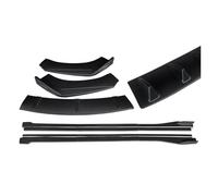 Spoiler Latéral Voiture pour TT 2004 - 2019, Protection du Becquet Menton, Jupes Latérales, Diffuseur Arrière Kit De Lèvre Pare-Choc Avant Voiture(Matte Black A)