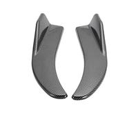 Spoiler Latéral Voiture Séparateur Universel De Diffuseur Protection d'angle Pare-Chocs Lèvre Avant Et Arrière(Carbon)