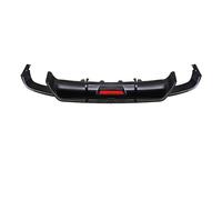 Spoiler Lèvre De Pare-Chocs Arrière Diffuseur Pare-Choc Arrière Noir Brillant Lèvres Plaque Spoiler Séparation Botte pour Toyota pour Camry 8th Sport SE XSE 2018-2023(Glossy Black)