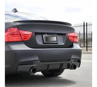 Spoiler Lèvre De Pare-Chocs Arrière Diffuseur Pare-Chocs Arrière Noir Brillant pour BMW E90 E91 316d 318d 320i 320d 325d 330d 335i 335d 2005-2012 pour Kits Carrosserie M-Tech Tuning(90 Type 1)