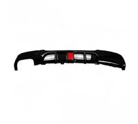 Spoiler Lèvre De Pare-Chocs Arrière Séparateur Lèvre Pare-Chocs Arrière Diffuseur Style Performance avec Lampe pour BMW E90 E91 E92 E93 320i 320d 325d 330d 335i 2005-2012 pour M-Tech(90 Type 1)