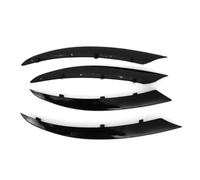 Spoiler Lèvre Lame Inférieure pour Benz W205 | Pour C180/200/250/260/300 2015-2018 4 Pièces Couvercle Calandre Phare Antibrouillard Avant Autocollants Voiture