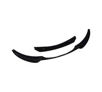 Spoiler Lèvre Pare-Chocs Avant pour BMW Série 1 E82 E88 (M, Sport M-Tech) - Kit De 4 Pièces (2008-2013) : Lèvre Pare-Chocs Avant, Diffuseur, Aileron