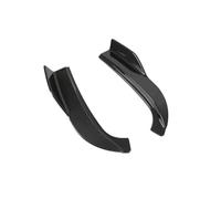 Spoiler Lèvre Pare-Chocs Avant pour Jeep pour Grand pour Cherokee 2012-2021 SRT SRT8 : 2 Pièces, Noir Brillant, Séparateurs d'angle Pare-Chocs Arrière(Carbon Fiber Style)