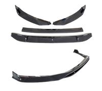 Spoiler Lèvre Pare-Chocs Avant pour VW pour Arteon CC 2019-2021 : Spoiler Pare-Chocs Avant ABS, Kit Carrosserie Inférieur, Diffuseur, Séparateur, Protection, Noir(Gloss Black)