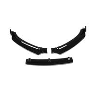 Spoiler Lot 3 Diffuseurs Pare-Chocs Avant Voiture Noirs Protecteur Carrosserie pour A4 B8.5 2013 2014 2015 Becquet