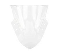 Spoiler Pare-Brise Déflecteur Vent Moto À Double Bulle pour Kawasaki pour Ninja 300 250 pour ZX300 pour EX300R 2013-2017 Déflecteur Carénage(Transparent)