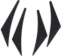 Spoiler Pare-Choc Avant Garniture De Protection D'aileron Pare-Chocs Avant Voiture Séparateur Canard Diffuseur Valence pour Lexus IS200 IS350 ES200 ES300 Sport(Le Noir)