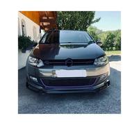 Spoiler Pare-Choc Avant Kit 3 Pièces Pare-Chocs Avant pour VW pour Polo MK5 MK6 Standard pour TSI pour TDI 2010-2021 Kit Réglage Lèvre Protection Noire Brillante UV Becquet(MK5-Pre-Facelift)