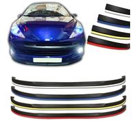 Spoiler Pare-Choc Avant Kit De Lèvre Pare-Choc Avant Voiture, 2 Pièces, Diffuseur Séparateur Becquet Sport, Extérieures Pare-Chocs pour Peugeot 207 2006 - 2014(WHİTE)