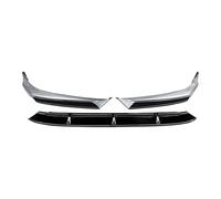 Spoiler Pare-Choc Avant Kit pour Mazda 6 pour Ateza 2020-2021 pour Rénover Le Becquet Lèvre Pare-Chocs Anti-Collision Bande Anti-Rayures(Painted Silver)