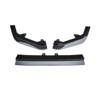 Spoiler Pare-Choc Avant Lame De Pare-Choc Avant Voiture 3 Pièces Kit Protection Déflecteur Séparateur Latéral pour Civic 11e Génération 2022 2023(Aspect Fibre de Carbone)