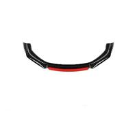 Spoiler Pare-Choc Avant Modification La Pelle Avant Lèvre Taille Sport Surround Bande Anti-Collision Anti-Rayures Utilisation pour BMW pour M3 G80 G81 pour M4 G82(Red Head)