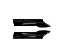 Spoiler Pare-Choc Avant pour BMW F10 F11 Sport Série 5 520i 530i 2011-2017 Kits Carrosserie Diffuseur Avant Paire Réglage Lèvre Pare-Chocs Avant Spoiler(Glossy Black)