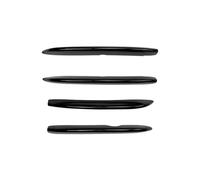 Spoiler Pare-Choc Latéral Aileron Canard Entrée d'air Garniture Phare Antibrouillard pour Mercedes pour Benz CLA C118 W118 CLA200 260 Spoiler Avant Kit (Color : Fog Lamp Black)
