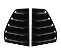 Spoiler Pare-Chocs Arrière Pour VW Pour G&olf 6 MK6 MK6.5 GTI GTD R Pour R-line 2009-2013 2 Pièces/ensemble Garniture De Couvercle De Volet De Fenêtre Arrière(Glossy Black)