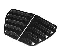 Spoiler Pare-Chocs Arrière Pour VW Pour G&olf 6 MK6 MK6.5 GTI GTD R Pour R-line 2009-2013 2 Pièces/ensemble Garniture De Couvercle De Volet De Fenêtre Arrière(Carbon Look)