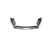 Spoiler Pare-Chocs Avant Voiture pour Ford Fiesta MK6 St 2012-2017 Kit De Carrosserie Diffuseur Lèvre Séparateur Pare-Chocs Avant Voiture Front Bumper Lip Splitter(Aspect Carbone)