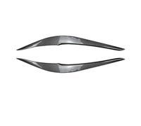 Spoiler PareChoc Avant Kit Couverture Paupières Phare Voiture pour BMW Série 2 F22 F23 220i 228i 230i M235i M240i 2014 - 2021 Splitter Avannt Voiture(Look de Carbone)
