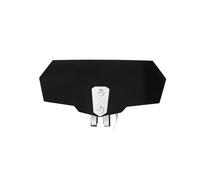 Spoiler pour Vespa pour GTS pour Super 300 Déflecteur De Vent À Clipser Universel pour Pare-Brise De Moto Visière(Black)