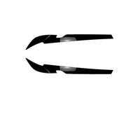Spoiler Séparateur Diffuseur Autocollant De Protection pour Sourcils De Phare Avant De Voiture Noir Brillant pour BMW Série 5 G30 G31 2021-2023 LCI(Noir Brillant)