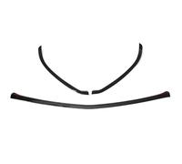Spoiler Séparateur Diffuseur Becquets De Pare-Chocs Avant pour Benz Classe A V177 W177 A35 A180 A200 A220 A250 AMG 2019-2022. Kits De Carrosserie De Réglage(Look de Carbone)