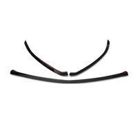 Spoiler Séparateur Diffuseur Becquets De Pare-Chocs Avant pour Benz Classe A V177 W177 A35 A180 A200 A220 A250 AMG 2019-2022. Kits De Carrosserie De Réglage(Noir Brillant)