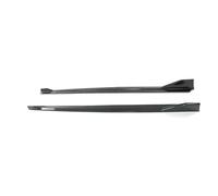 Spoiler Séparateur Diffuseur Extension De Jupe Latérale pour Toyota pour Supra A90 A91 2020-2024 Kit De Carrosserie Noir Brillant Aspect Fibre De Carbone(Look de Carbone)