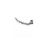 Spoiler Séparateur pour Benz Classe C W205 2014 2015 2016 2017 2018 Pare-Chocs Avant Lèvre Inférieure Garniture Moulage Chrome Kit Carrosserie Voiture Spoiler Avant(Chrome Left)