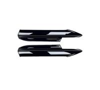 Spoiler Séparateur pour BMW Série 3 E90 E91 320i 330i 2005 2006 - 2012 Séparateur Lèvre Pare-Choc Avant Voiture Kits Carrosserie en Plastique ABS Noir Brillant Spoiler Avant(Gloss Black 05-08)