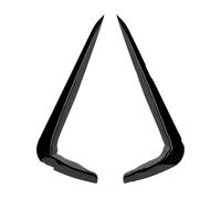Spoiler Séparateur pour BMW Série 3 E90 E91 320i 330i LCI 2009 2010 2011 2012 Séparateur Pare-Choc Avant Voiture Noir Brillant Becquet Latéral, Garniture Ventilation Spoiler Avant(Gloss Black)