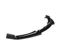 Spoiler Séparateur pour BMW Série 3 F30 F31 2013-2019 3 Pièces Kit Lèvre Pare-Chocs Avant Séparateur Becquet ABS Séparateur Lèvre Canard Noir Brillant Spoiler Avant(2016-2019)