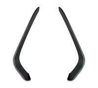 Spoiler Séparateur pour VW pour Passat pour B8 2016-2019 Pare-Chocs Avant Antibrouillard Lumière Voiture Autocollant Becquet Lèvre Lame Calandre Inférieure Noir Brillant Spoiler Avant(Carbon Look)