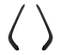 Spoiler Séparateur pour VW pour Passat pour B8 2016-2019 Pare-Chocs Avant Antibrouillard Lumière Voiture Autocollant Becquet Lèvre Lame Calandre Inférieure Noir Brillant Spoiler Avant(Gloss Black)