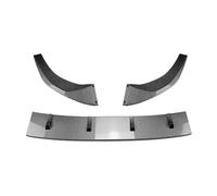 Spoiler Séparateur pour VW pour Polo pour MK6 pour GTI pour TSI pour TGI pour MPI pour Line 2017 2018 2019-2021 3 Pièces Séparateur Becquet Lèvre Pare-Chocs Avant Spoiler Avant(Stantard Carbon Look)