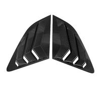 Spoiler Universel A3 8V côté pour arrière Lunette Scoop Louver obturateur Couverture Garniture Voiture Style 2014 2015 2016 2017 2018 2019(5 Doors Hatchback-2)