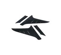 Spoiler Universel pour Hyundai pour Kona pour Encino Kauai 2019 2018 2017 Voiture fenêtre pour arrière côté Spoiler Aile revêtement d'habillage(Chrome)