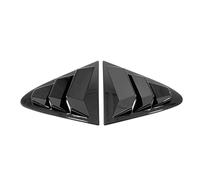 Spoiler Universel pour Toyota pour Corolla pour berline 2019 2020 persiennes de vitres latérales pour arrière Voiture décoration Couverture(Black Matte)