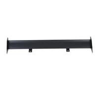 Spoiler Voiture Aileron De Coffre Arrière GT Réglable en Aluminium De 43 Pouces/110 Cm Aileron De Course Universel pour Hayon Noir Et Argent(Style-1-BL)