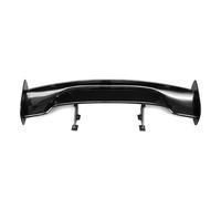 Spoiler Wing Aileron Arrière Universel Grande Taille GT Modification Extérieure Aileron Arrière À Pied Haut Support Haut Aile Fixe Pare-Chocs Anti-Collision 145 Cm(Black)