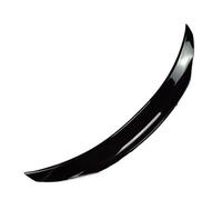 Spoiler Wing pour Benz W205 PSM Style C200 C250d C300 4 Portes 2014-2021 Berline Aileron Arrière Aile Aileron Coffre Arrière Capuchons Kits Carrosserie(Gloss Black)