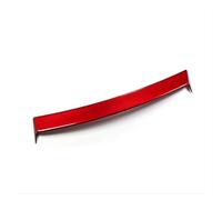 Spoiler Wing pour Tesla pour Modèle pour Y 2021 2022 2023 Becquet De Toit Arrière en ABS Aileron Noir Brillant Fibre De Carbone Rouge(Red)