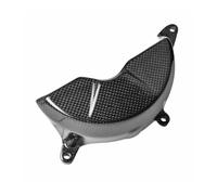 Spoilers aérodynamiques Couvercle Dalternateur Gauche Fibre Carbone pour Panigale V4 V4S 2025 2018-2024, Capuchon Protection Carter Moteur Carénage