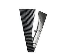 Spoilers Arrière pour G21 320i 320d 330i 330d M340i M340d 2019-2023 Pré-Lifting Touring LCI Becquets Latéraux De Lunette Arrière Ailes Aileron De Coffre arrière(Carbon)